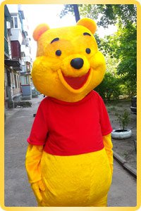 Winnie-the-Pooh mascot