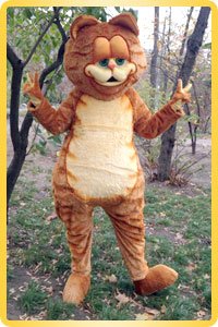 Mascot Cat Garfield