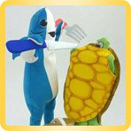 Shark Tail height-size puppet price