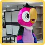 Parrot esha height-size puppet 